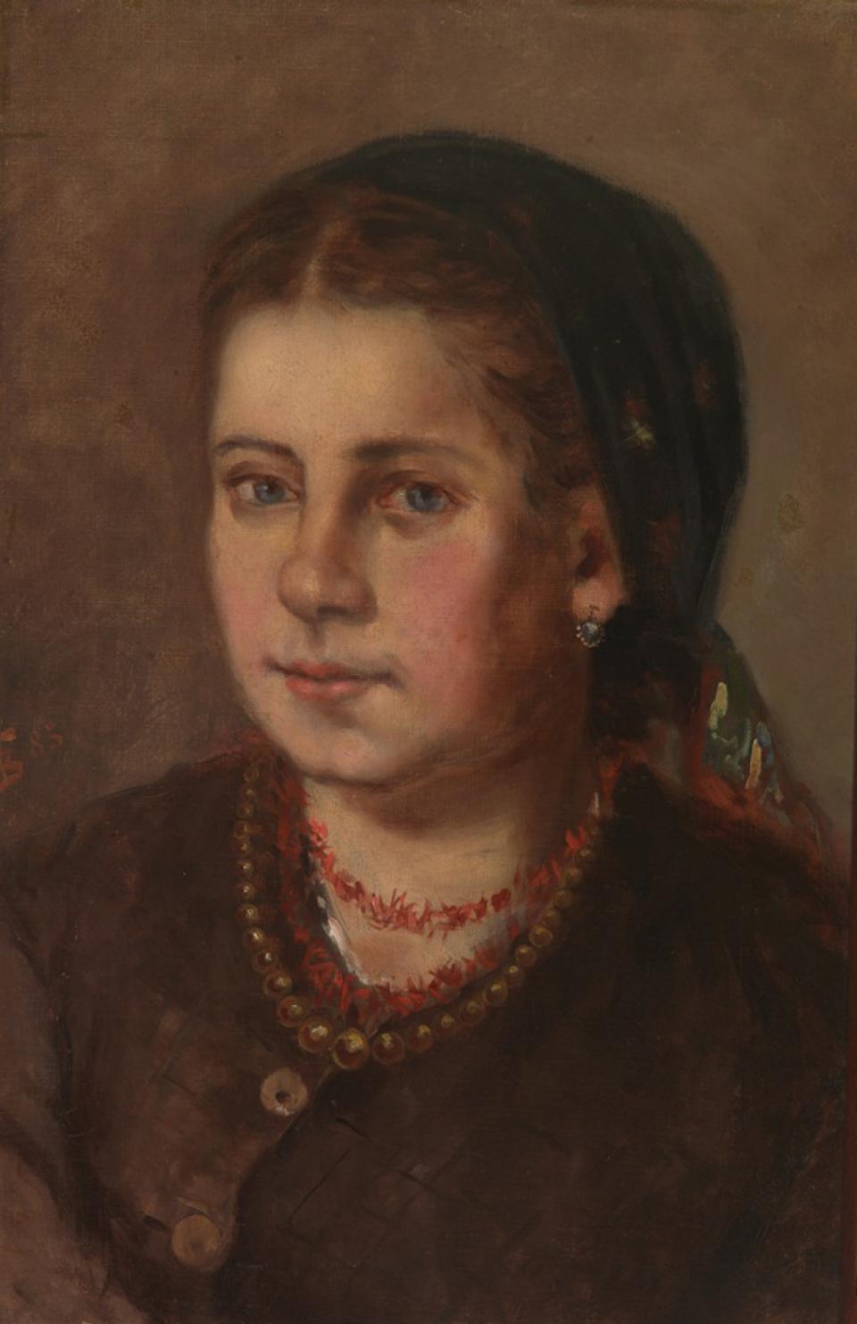 Pasipuošusi valstietė